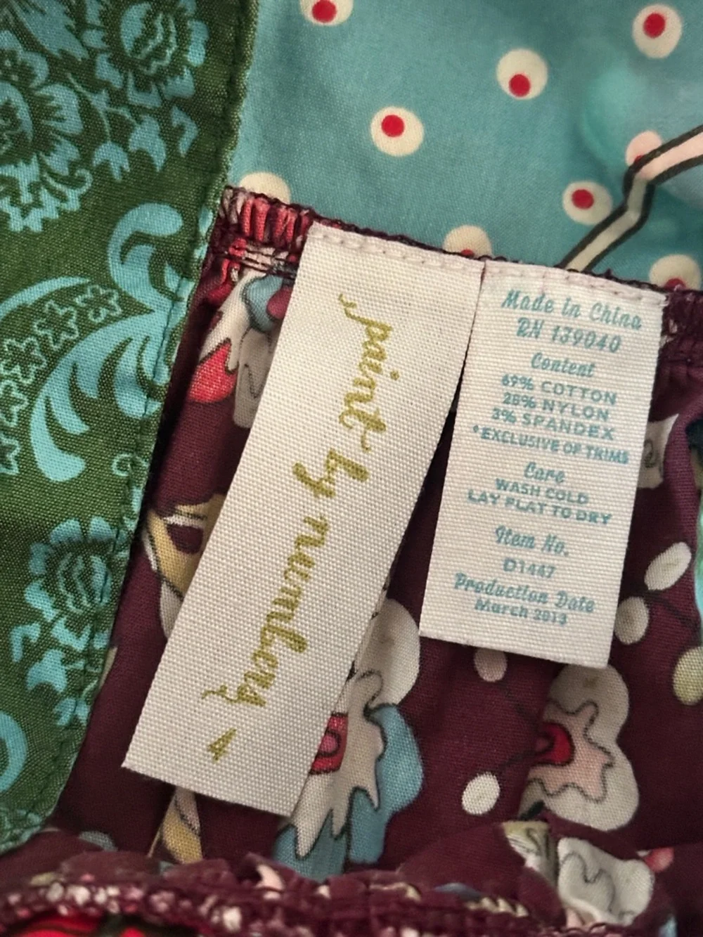 Fall dress Matilda Jane paint by numbers Dress Size 4 with apron